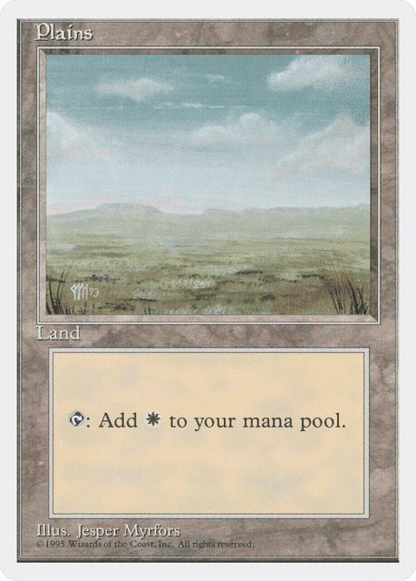 Plains (366) — Fourth Edition