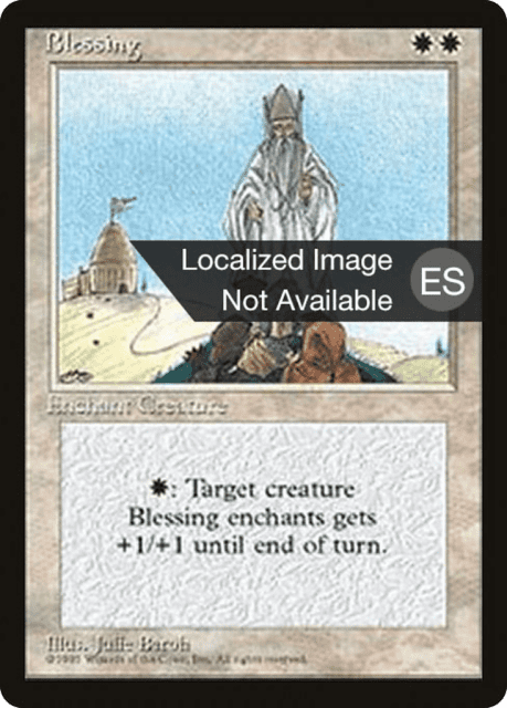 Blessing (9) — Fourth Edition Foreign Black Border