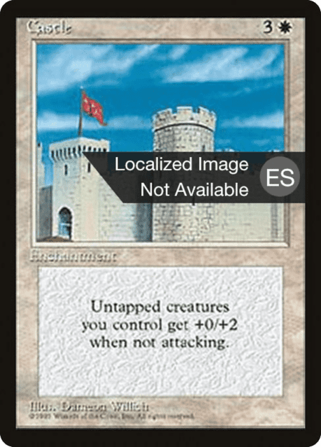 Castle (12) — Fourth Edition Foreign Black Border