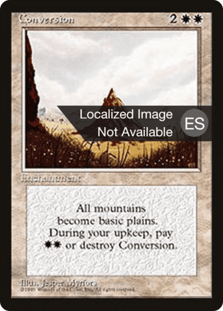 Conversion (19) — Fourth Edition Foreign Black Border