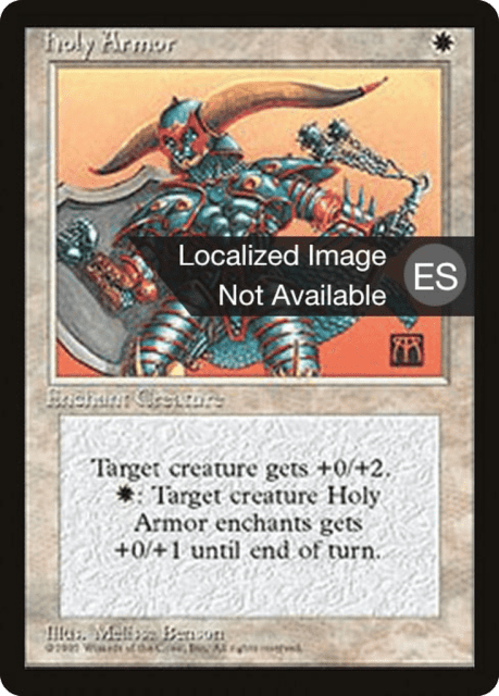 Holy Armor (29) — Fourth Edition Foreign Black Border