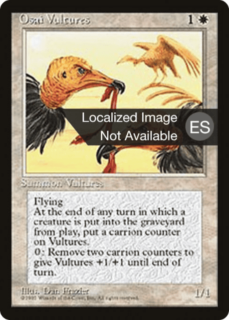 Osai Vultures (38) — Fourth Edition Foreign Black Border