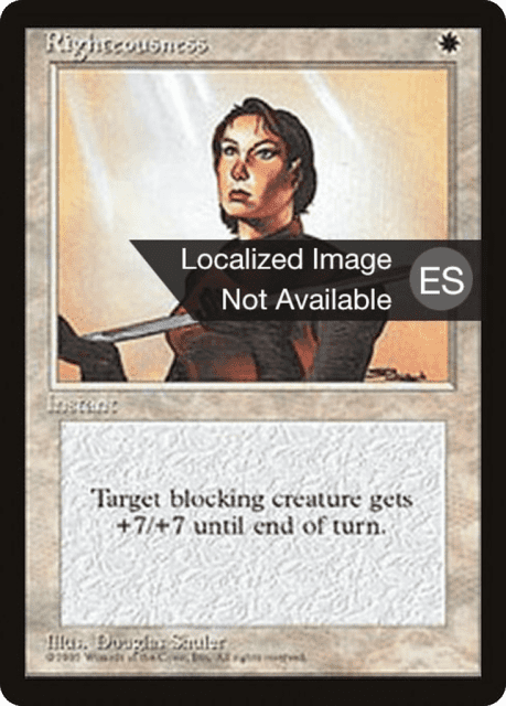 Righteousness (46) — Fourth Edition Foreign Black Border