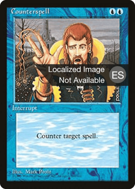 Counterspell (65) — Fourth Edition Foreign Black Border