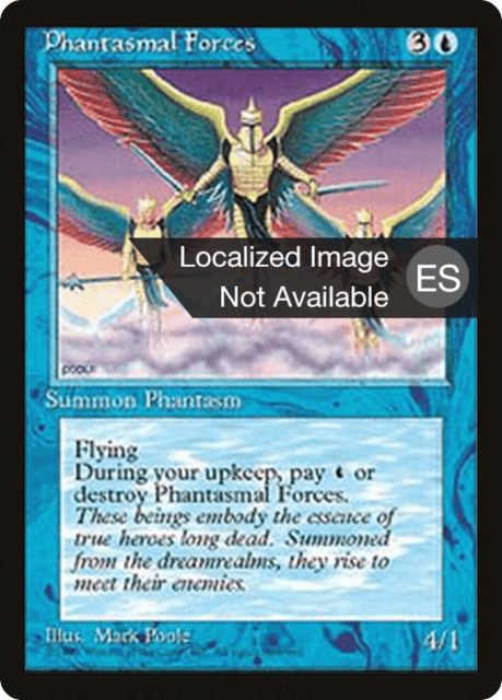 Phantasmal Forces (88) — Fourth Edition Foreign Black Border