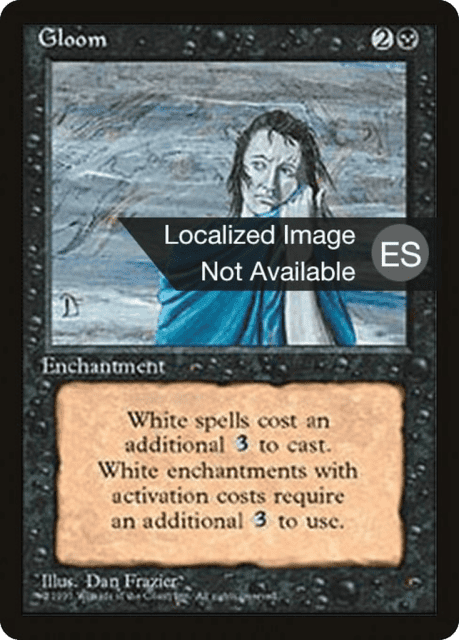 Gloom (139) — Fourth Edition Foreign Black Border