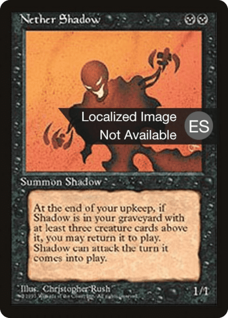 Nether Shadow (149) — Fourth Edition Foreign Black Border