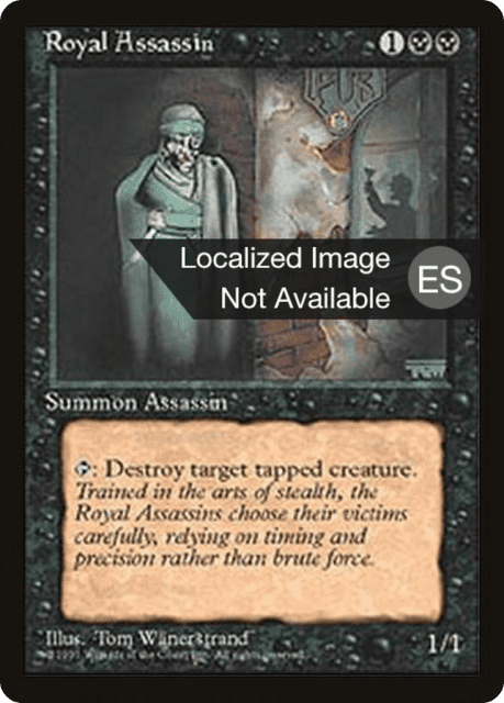 Royal Assassin (157) — Fourth Edition Foreign Black Border