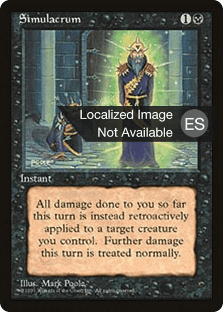 Simulacrum (161) — Fourth Edition Foreign Black Border