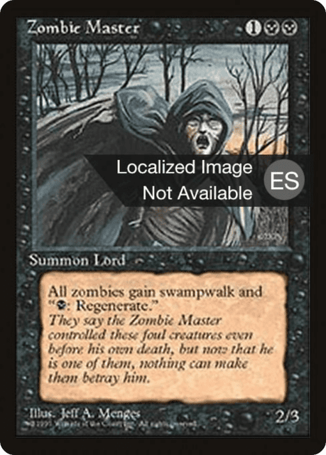 Zombie Master (174) — Fourth Edition Foreign Black Border