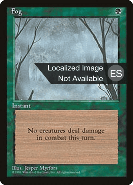 Fog (244) — Fourth Edition Foreign Black Border