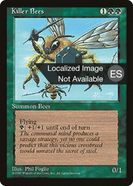 Killer Bees (254) — Fourth Edition Foreign Black Border
