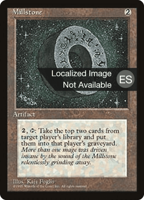 Millstone (336) — Fourth Edition Foreign Black Border