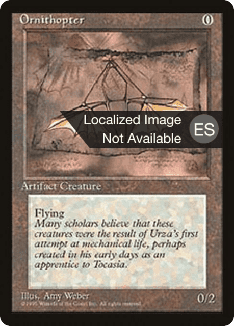 Ornithopter (341) — Fourth Edition Foreign Black Border