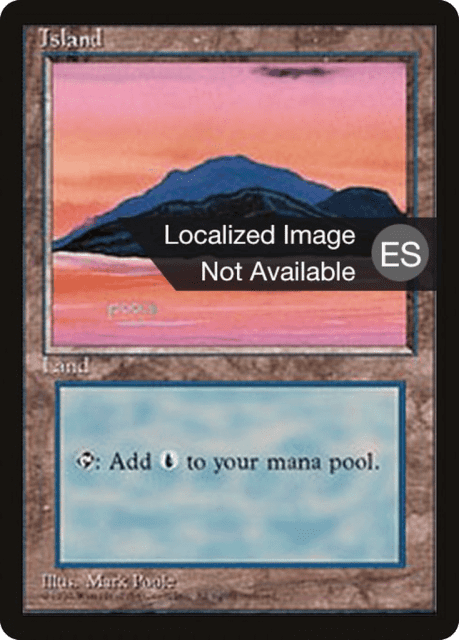 Island (369) — Fourth Edition Foreign Black Border