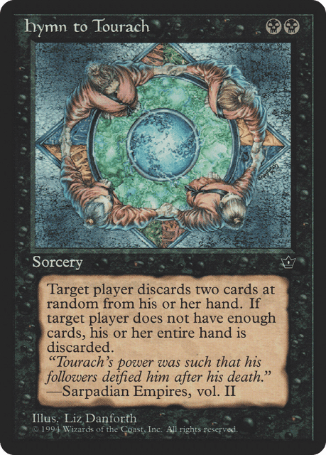 Hymn to Tourach (38b) — Fallen Empires