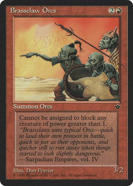 Brassclaw Orcs (49b) — Fallen Empires