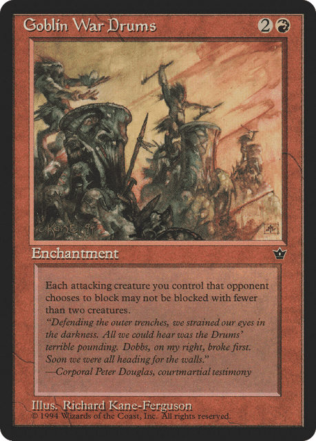 Goblin War Drums (58b) — Fallen Empires