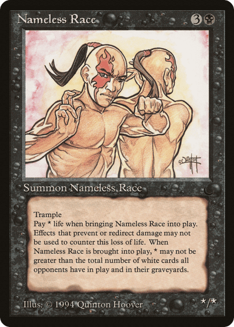 Nameless Race (50) — The Dark