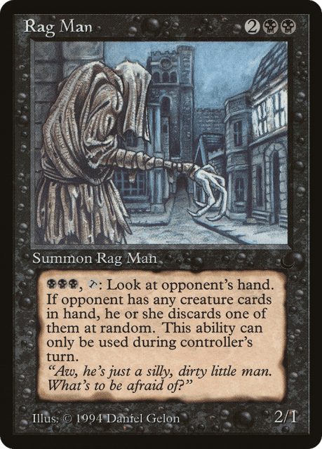 Rag Man (51) — The Dark