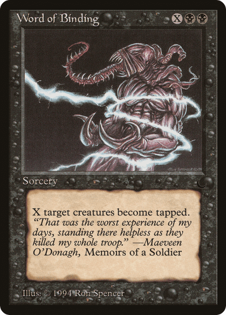 Word of Binding (55) — The Dark
