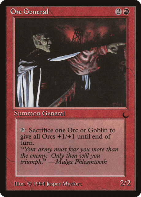 Orc General (73) — The Dark
