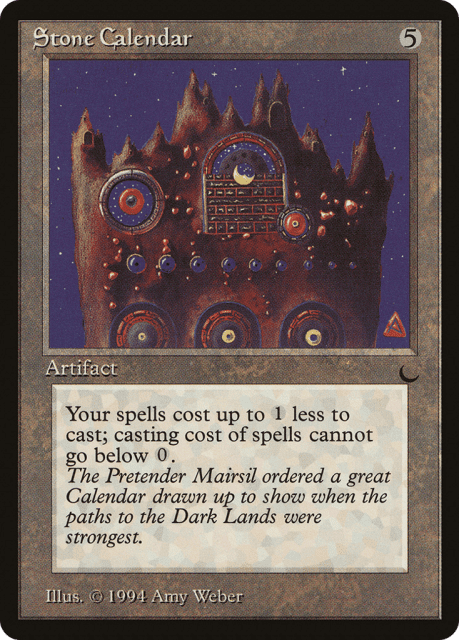 Stone Calendar (111) — The Dark