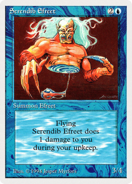 Serendib Efreet (79) — Summer Magic / Edgar