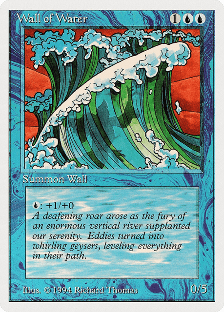 Wall of Water (91) — Summer Magic / Edgar