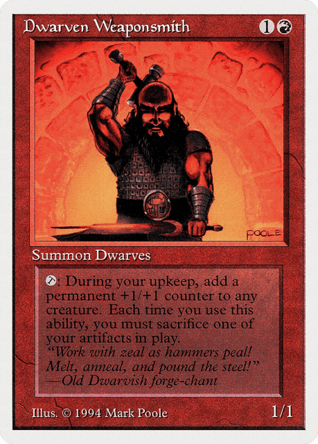 Dwarven Weaponsmith (145) — Summer Magic / Edgar