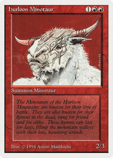 Hurloon Minotaur (159) — Summer Magic / Edgar