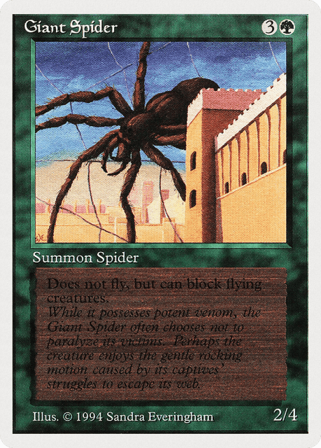Giant Spider (200) — Summer Magic / Edgar
