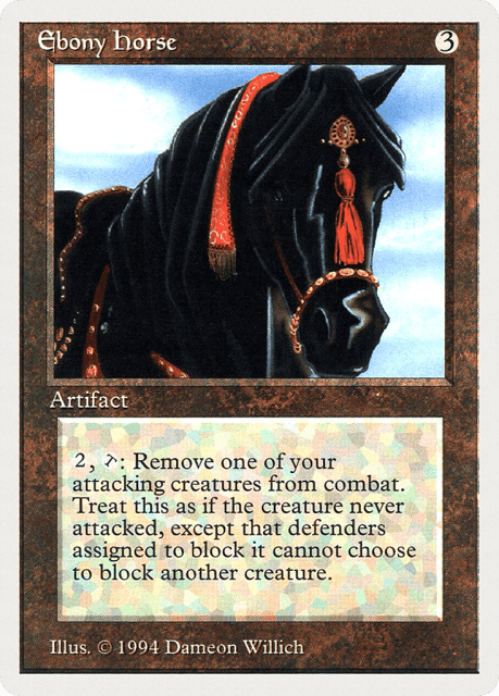 Ebony Horse (247) — Summer Magic / Edgar
