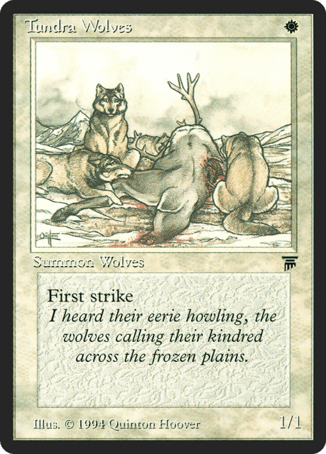 Tundra Wolves (40) — Legends