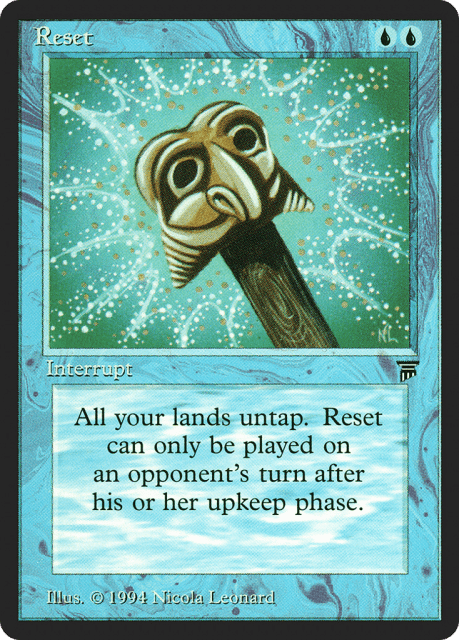 Reset (73) — Legends