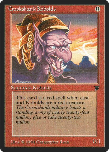 Crookshank Kobolds (141) — Legends
