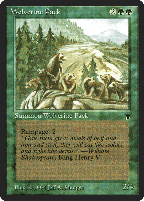 Wolverine Pack (214) — Legends