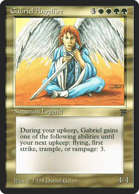 Gabriel Angelfire (226) — Legends