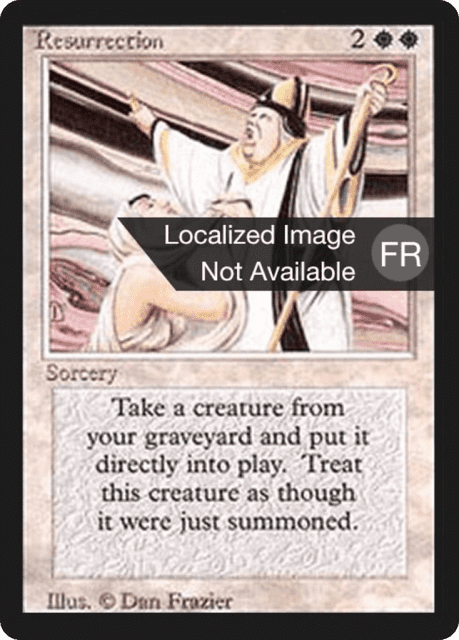 Resurrection (34) — Foreign Black Border