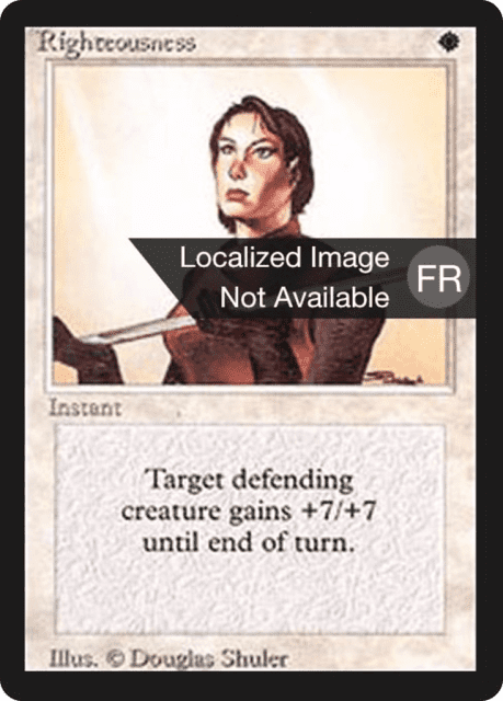 Righteousness (37) — Foreign Black Border