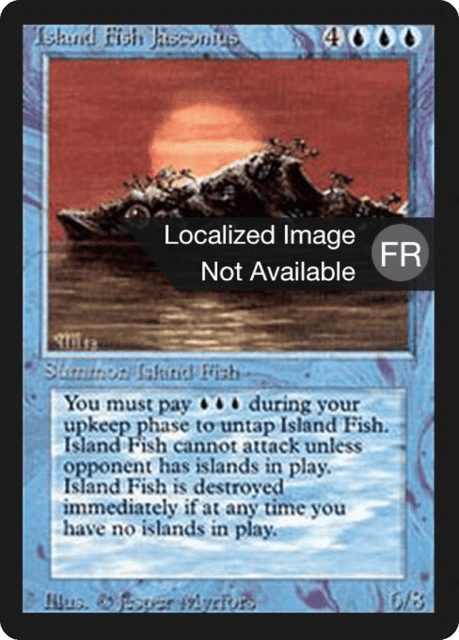 Island Fish Jasconius (61) — Foreign Black Border