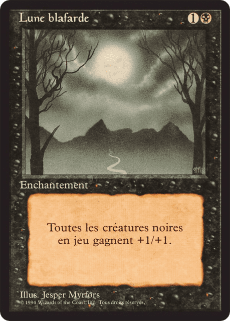 Bad Moon (94) — Foreign Black Border