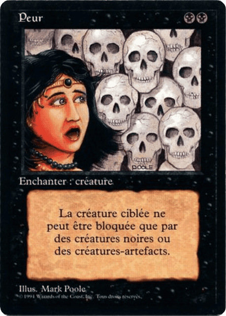 Fear (111) — Foreign Black Border
