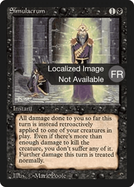 Simulacrum (130) — Foreign Black Border