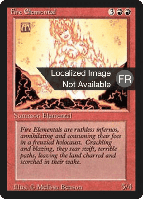 Fire Elemental (149) — Foreign Black Border