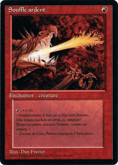Firebreathing (151) — Foreign Black Border