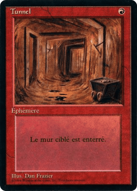 Tunnel (181) — Foreign Black Border