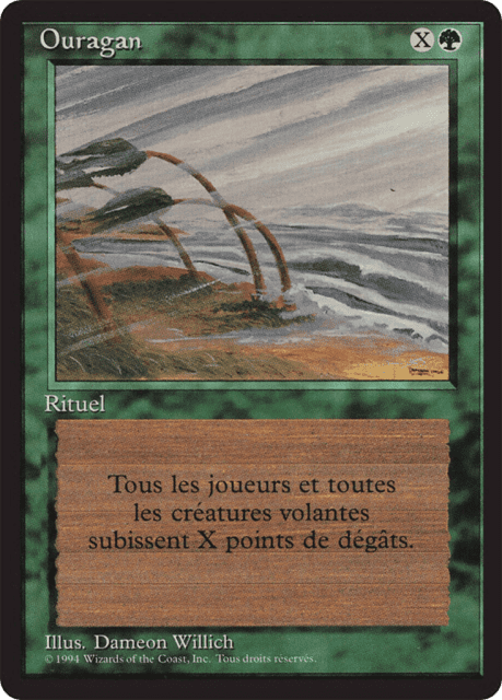 Hurricane (202) — Foreign Black Border
