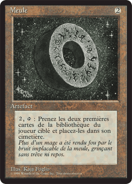 Millstone (265) — Foreign Black Border