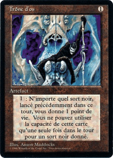 Throne of Bone (279) — Foreign Black Border